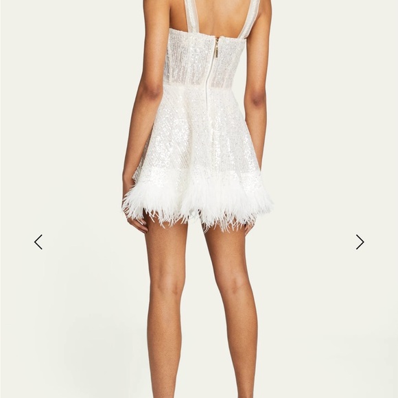 Bronx and Banco Mademouselle Bridal Mini Dress. Size XS. worn once. - Picture 3 of 5